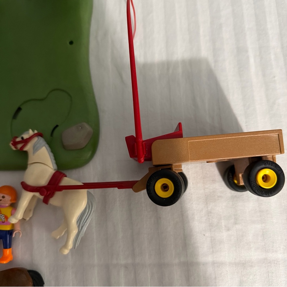 Playmobil Country Cavaliers With Ponies Cart 5457 Replacement Parts.See Descript - Picture 5 of 11